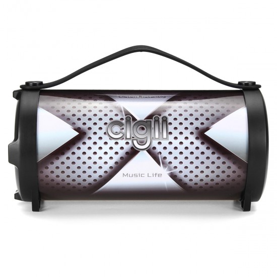 BIKIGHT 87.5-108MHz Portable Wireless bluetooth Speaker Stereo Bass Subwoofer HiFi FM/TF/USB/AUX BIKIGHT 87.5-108MHz Portable Wireless bluetooth Speaker Stereo Bass Subwoofer HiFi FM/TF/USB/AUX