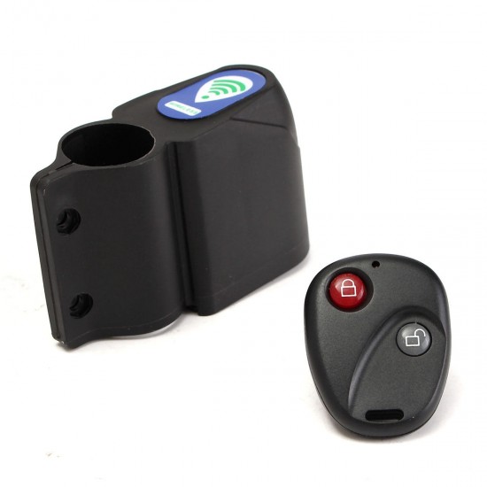 BIKIGHT Bike Alarm Anti Theft Lock with Wireless Remote Control Cycling Bicycle Bike Security