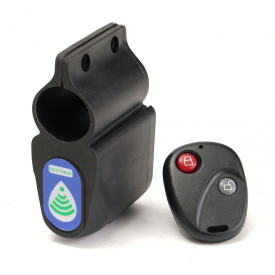 BIKIGHT Bike Alarm Anti Theft Lock with Wireless Remote Control Cycling Bicycle Bike Security