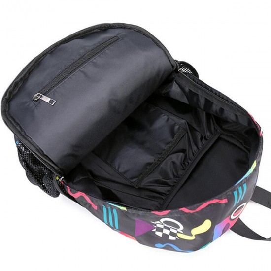 BIKIGHT Men Smart Sound Control Noctilucent Backpack USB Charge Laptop Travel School Bag BIKIGHT Men Smart Sound Control Noctilucent Backpack USB Charge Laptop Travel School Bag