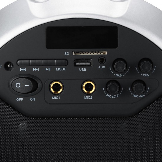BIKIGHT Wireless bluetooth Speaker Stereo Bass Subwoofer Cycling Portable Karaoke DJ System BIKIGHT Wireless bluetooth Speaker Stereo Bass Subwoofer Cycling Portable Karaoke DJ System