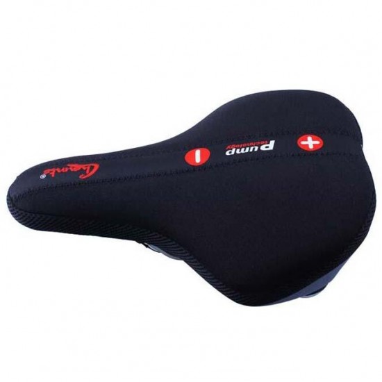 Chaunts Inflatable Soft Cushion Mountain Bike Comfortable Overstuffed Saddle Cushion Adjustable Seat