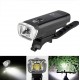 XANES SFL03 600LM XPG LED German Standard Smart Induction Bicycle Light IPX4 USB Rechargeable Large Flood Light