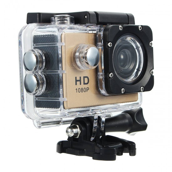140° Sport Video Camera Full HD Action Waterproof Camcorder DV DVR 2.0" LCD