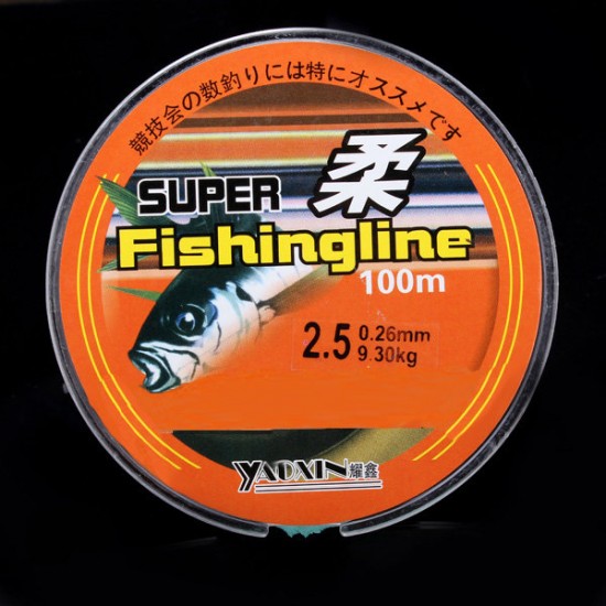 ZANLURE 100M Nylon Fishing Lines 0.8-6.0 Sport Fishing Lines