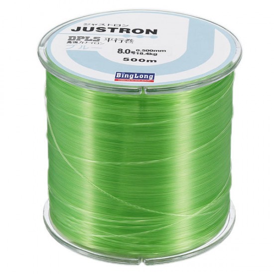 ZANLURE 500M High Flexibility Nylon Fishing Line Good Wear Resistance For Rock Fishing Four Color
