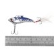10pcs 5cm 8.2g Metal VIB Fishing Lure Crankbait Hard Bait Treble Hooks