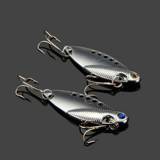 11g 5cm VIB Swimbait Fish Lure Metal Hard Lure Bait with fishing Hook