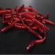 1pc Soft EarthWorm Fishing Lures Silicone Red Worms Bait Plastic