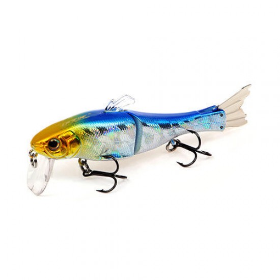 HF021 1pc 95mm 13g Minnow Fishing Lure Hard Bait 2 Sections Double Hook Luminous HF021 1pc 95mm 13g Minnow Fishing Lure Hard Bait 2 Sections Double Hook Luminous
