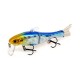 HF021 1pc 95mm 13g Minnow Fishing Lure Hard Bait 2 Sections Double Hook Luminous HF021 1pc 95mm 13g Minnow Fishing Lure Hard Bait 2 Sections Double Hook Luminous
