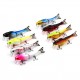 HF021 1pc 95mm 13g Minnow Fishing Lure Hard Bait 2 Sections Double Hook Luminous HF021 1pc 95mm 13g Minnow Fishing Lure Hard Bait 2 Sections Double Hook Luminous