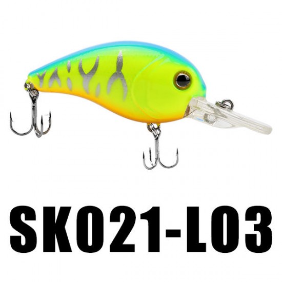 SeaKnight SK021 1PC 10g 52mm 0-1.2m Depth Fishing Lure Crank Hard Bait Lifelike Lure Tools SeaKnight SK021 1PC 10g 52mm 0-1.2m Depth Fishing Lure Crank Hard Bait Lifelike Lure Tools
