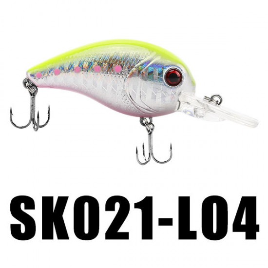 SeaKnight SK021 1PC 10g 52mm 0-1.2m Depth Fishing Lure Crank Hard Bait Lifelike Lure Tools SeaKnight SK021 1PC 10g 52mm 0-1.2m Depth Fishing Lure Crank Hard Bait Lifelike Lure Tools