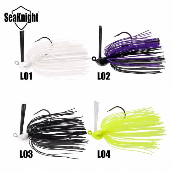 SeaKnight SK105 SK106 Spinnerbait 4pcs 10g 14g Lead Head Fishing Lure Artificial Hard Bait SeaKnight SK105 SK106 Spinnerbait 4pcs 10g 14g Lead Head Fishing Lure Artificial Hard Bait
