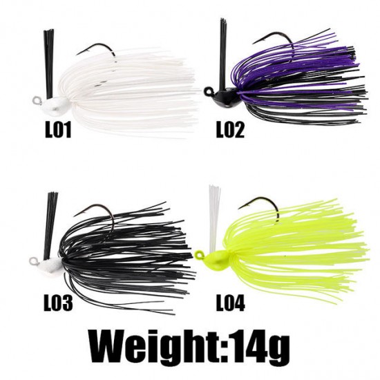 SeaKnight SK105 SK106 Spinnerbait 4pcs 10g 14g Lead Head Fishing Lure Artificial Hard Bait SeaKnight SK105 SK106 Spinnerbait 4pcs 10g 14g Lead Head Fishing Lure Artificial Hard Bait
