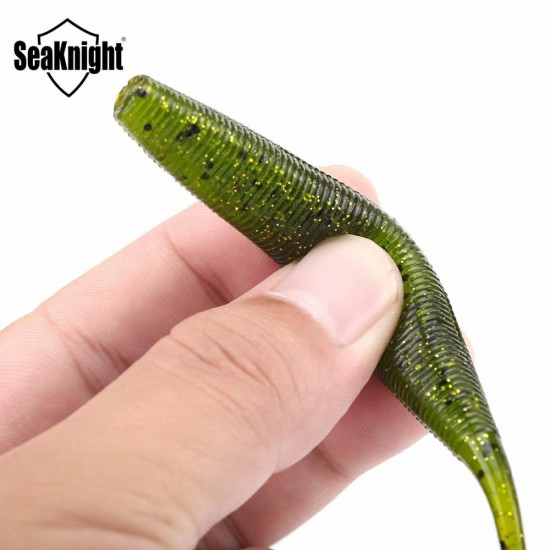 SeaKnight SL006 6pcs/bag 7.7g 125mm/5in Carp Fishing Lure Silicone Soft Worm Baits Lure SeaKnight SL006 6pcs/bag 7.7g 125mm/5in Carp Fishing Lure Silicone Soft Worm Baits Lure