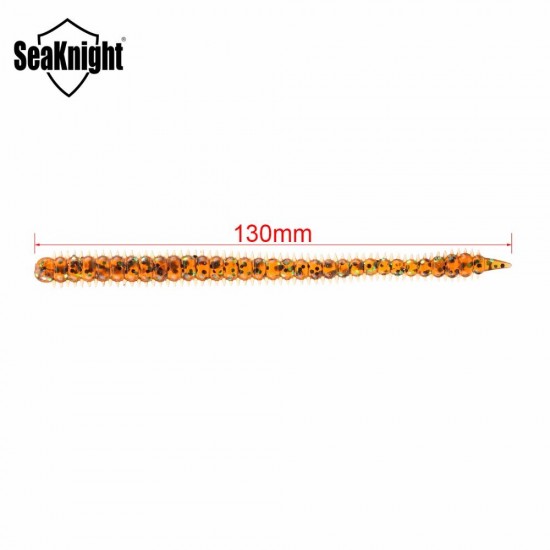SeaKnight SL009 8pcs/bag 3.6g 130mm/5.1in Silicone Soft Fishing Lure Earthworm Centipede Worm Lure SeaKnight SL009 8pcs/bag 3.6g 130mm/5.1in Silicone Soft Fishing Lure Earthworm Centipede Worm Lure