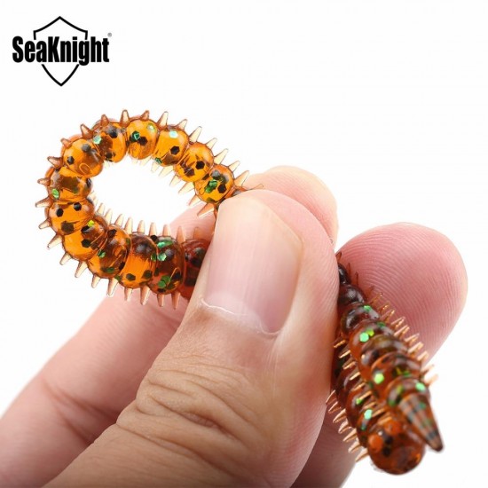 SeaKnight SL009 8pcs/bag 3.6g 130mm/5.1in Silicone Soft Fishing Lure Earthworm Centipede Worm Lure SeaKnight SL009 8pcs/bag 3.6g 130mm/5.1in Silicone Soft Fishing Lure Earthworm Centipede Worm Lure
