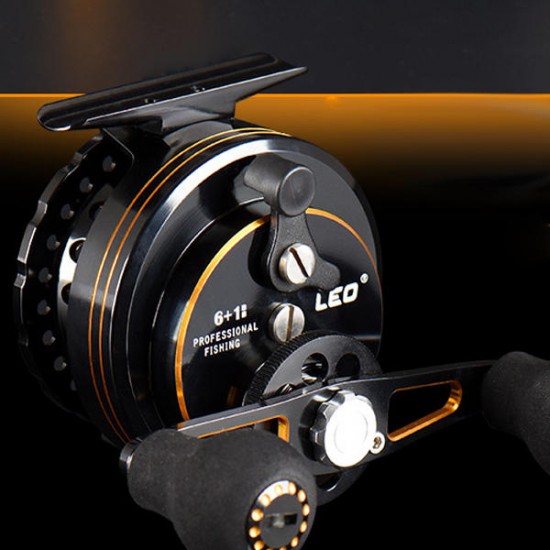 3.6: 1 High Speed Micro Lead Raft Wheel CNC Technology 6+1BB Aviation Aluminum Fly Reels Fishing Tackle