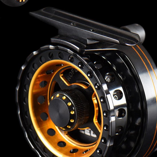3.6: 1 High Speed Micro Lead Raft Wheel CNC Technology 6+1BB Aviation Aluminum Fly Reels Fishing Tackle