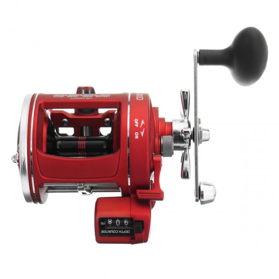 ACL30D 3.8:1 12BB Max Drag 15kg/33lbs Trolling Fishing Reel Left/Right Saltwater Fishing Wheel