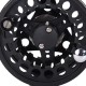 Aluminum Fly Fishing Reel Left and Right Hand 3/4wt Adjustable Drag Black