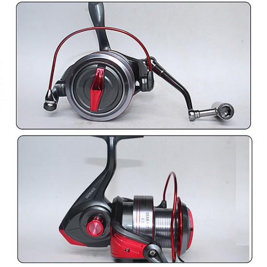 Bobing 13+1BB Super Long Shot Fishing Wheel 9000-11000 Series Metal Spinning Fishing Reel