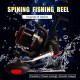 Bobing 9000-11000 Series Of Metal Fishing Spinning Reel 13+1BB  Long Shot Wheel Distant Fishing Reel