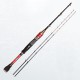 ZANLURE 1.2-1.5m Titanium Alloy Telescopic Fishing Rod Double Tips Sea Fishing Rod Blue/Red