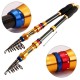 ZANLURE 1.8-3.6m Carbon Fiber Telescopic Fishing Rod Portable Superhard Spinning Rod Sea Fishing Rod