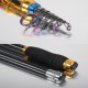 ZANLURE 1.8-3.6m Carbon Fiber Telescopic Fishing Rod Portable Superhard Spinning Rod Sea Fishing Rod