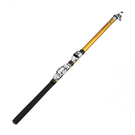 ZANLURE 1.8m 2.1m 2.4m 2.7m 3.0m Fiber Telescopic Spinning Fishing Rod Ultralight Travel Sea Fishing Pole