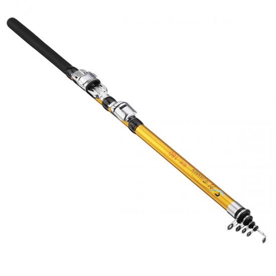 ZANLURE 1.8m 2.1m 2.4m 2.7m 3.0m Fiber Telescopic Spinning Fishing Rod Ultralight Travel Sea Fishing Pole