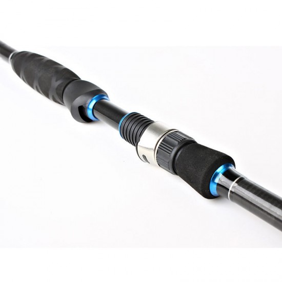 ZANLURE 2.1m 2.4m 2.7m Carbon Telescopic Spinning Fishing Rod Saltwater Lure Fishing Rod