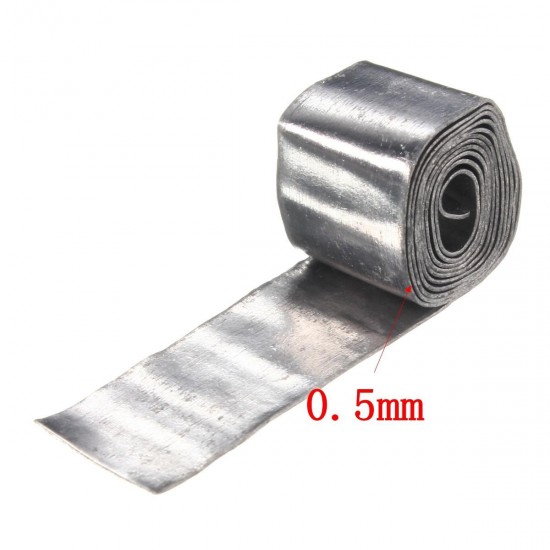 0.4-1MM Soft Lead Sheet Roll Fishing Angeln Sinkers Clip Tackle Fishing Supplies Fishing Accessories