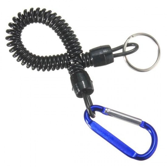 10pcs/lot Fishing Lanyards Boating Blue Ropes Secure Pliers Lip Grips Fish Tackle
