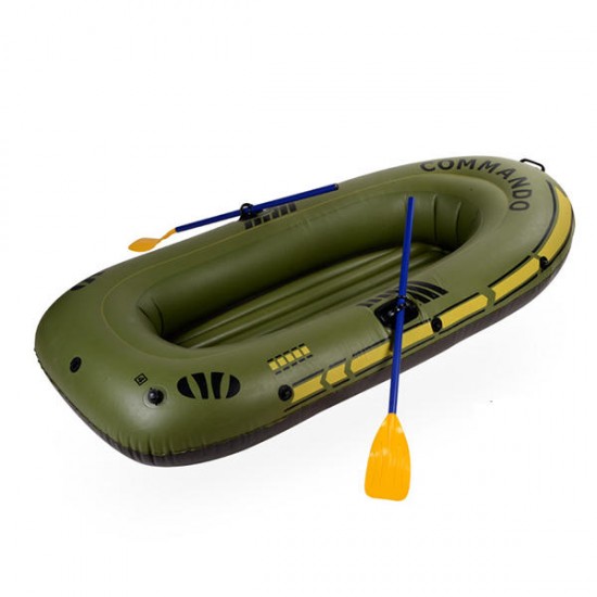 150*90cm-230*140cm Portable Inflatable Boat Thickening PVC Rowing Boat Fishing Ship for Diver Surfing Drifting