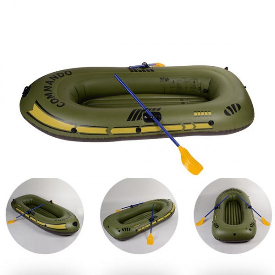 150*90cm-230*140cm Portable Inflatable Boat Thickening PVC Rowing Boat Fishing Ship for Diver Surfing Drifting
