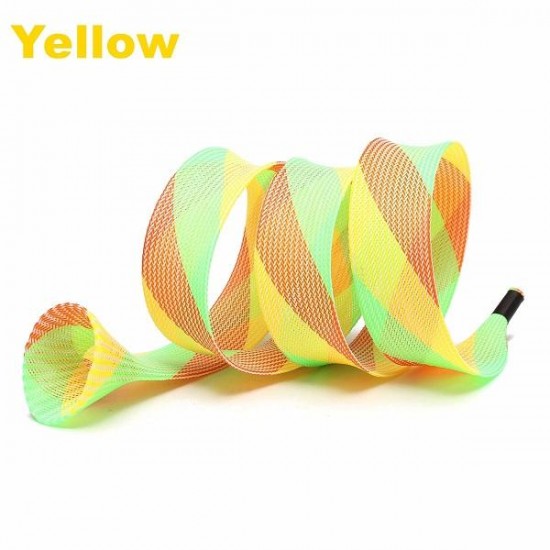 1.6m DIY Stick Jacket Casting Fishing Rod Braided Sleeve Pole Glove Cover Protector 45mm