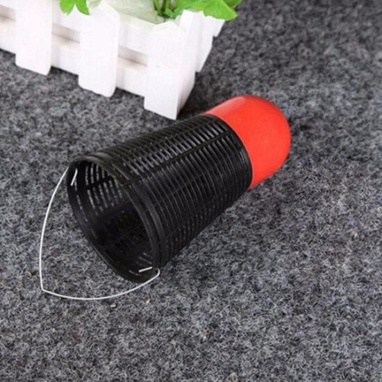 1PCS Badminton Play Nest Device Fishing Tackle Accessories Bait Thrower Fishing Cage Pesca