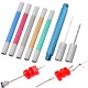 2 In 1 Aluminum Alloy Fishing Needle Combo Baiting Drill Tool Set Bait Rigging Tackle Fishing Tool