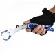 185mm Foldable Top Grade Aluminum Fish Gripper Outdoor Fishing Grip With Bag Retention Rope