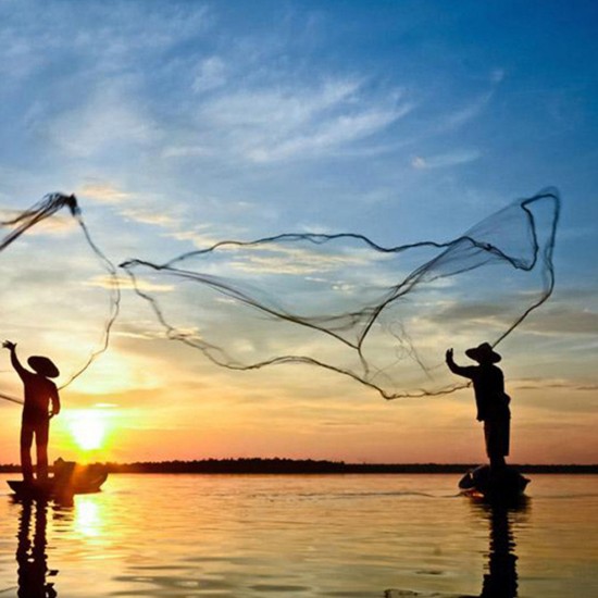 30m/10ft Nylon Monofilament Fishing Net Quick Throw Casting Net With Sinker Sea Lake Stream Fishing 30m/10ft Nylon Monofilament Fishing Net Quick Throw Casting Net With Sinker Sea Lake Stream Fishing