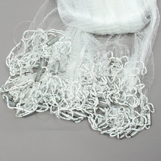 30m/10ft Nylon Monofilament Fishing Net Quick Throw Casting Net With Sinker Sea Lake Stream Fishing 30m/10ft Nylon Monofilament Fishing Net Quick Throw Casting Net With Sinker Sea Lake Stream Fishing