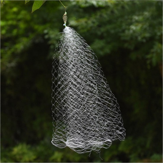 LEO OVERLOAD 25-62mm Iron And Nylon Fishing Dip Net Without Hook Safe Fishing Net Tackle