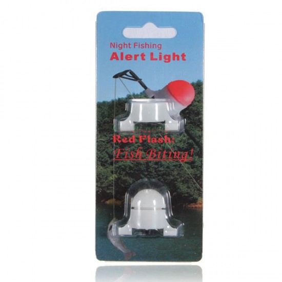 ZANLURE Fishing LED Rod Tip Night Light Strike Alert Glow Stick Bite Alarm