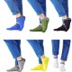 1 Pair Of Mens Cotton Toe Socks Five Finger Sports Outdoor Work Cotton Colours