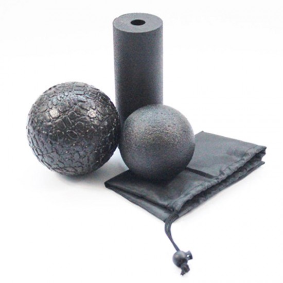 1 Set Fitness Massage Bumpy Ball Glossy Yoga Column Ball Gym Sports Roller Shoulder Back Legs Rehabilitation 1 Set Fitness Massage Bumpy Ball Glossy Yoga Column Ball Gym Sports Roller Shoulder Back Legs Rehabilitation