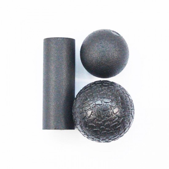 1 Set Fitness Massage Bumpy Ball Glossy Yoga Column Ball Gym Sports Roller Shoulder Back Legs Rehabilitation 1 Set Fitness Massage Bumpy Ball Glossy Yoga Column Ball Gym Sports Roller Shoulder Back Legs Rehabilitation
